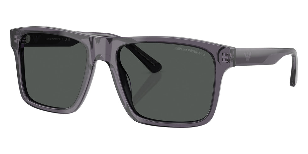 EMPORIO ARMANI EA4232 610687 57 - Transparent Dark Gray / Smoke #id:ea4232610687_s:100105