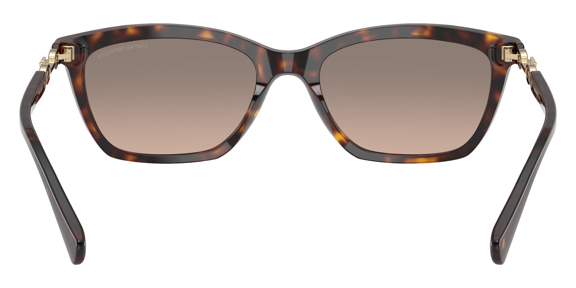 EMPORIO ARMANI EA4238 50266I 54 - Shiny Havana / Brown Grad Gray Mirrored Silver #id:ea423850266i_s:100115