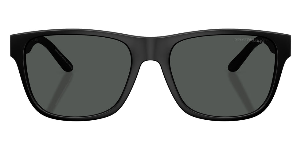 EMPORIO ARMANI EA4243 5001T3 56 - Matte Black / Dark Gray #id:ea42435001t3_s:100100