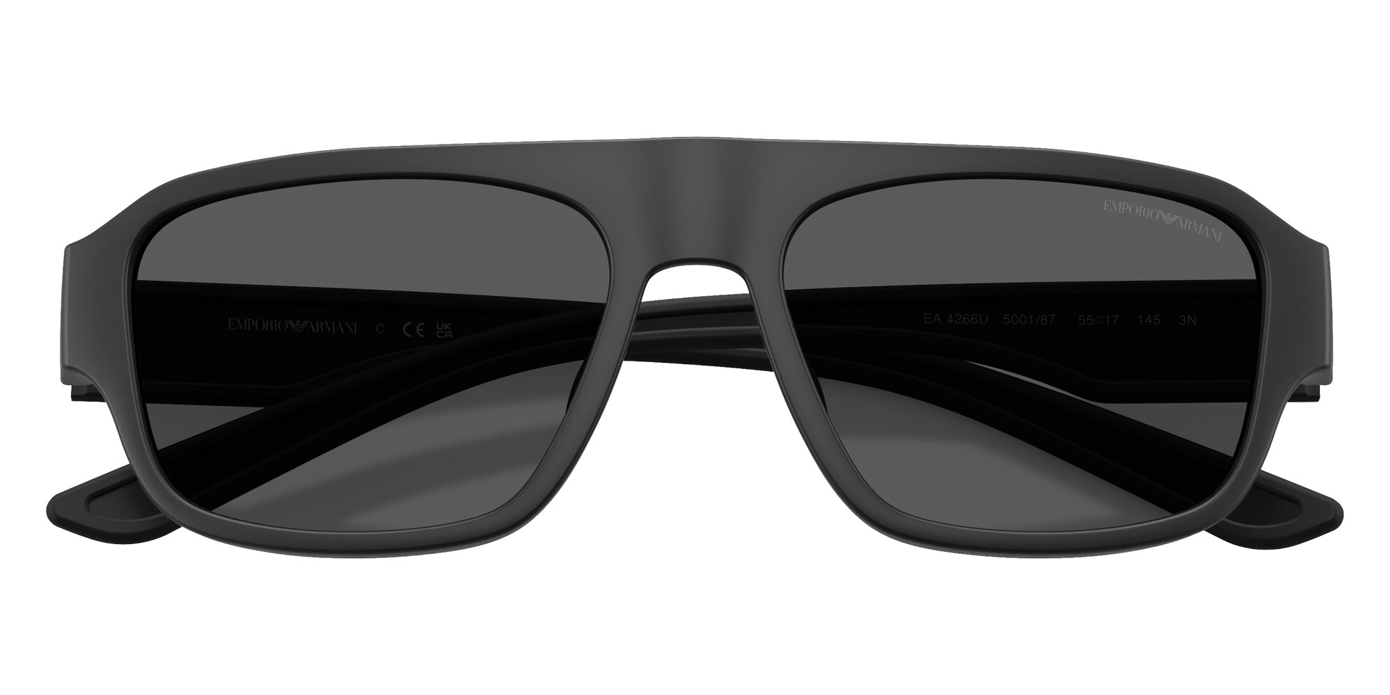 EMPORIO ARMANI EA4266U 500187 55 - Rubberized Matte Black #id:ea4266u500187_s:100100