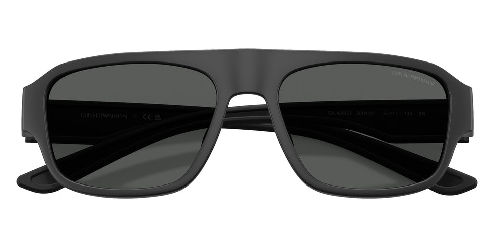 EMPORIO ARMANI EA4266U 500187 55 - Rubberized Matte Black #id:ea4266u500187_s:100100
