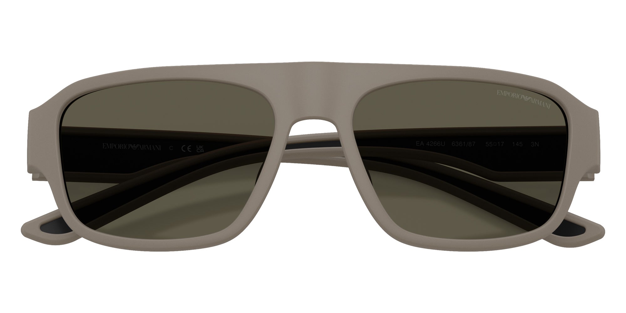 EMPORIO ARMANI EA4266U 636187 55 - Rubberized Matte Light Brown #id:ea4266u636187_s:108100