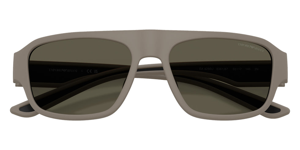 EMPORIO ARMANI EA4266U 636187 55 - Rubberized Matte Light Brown #id:ea4266u636187_s:108100