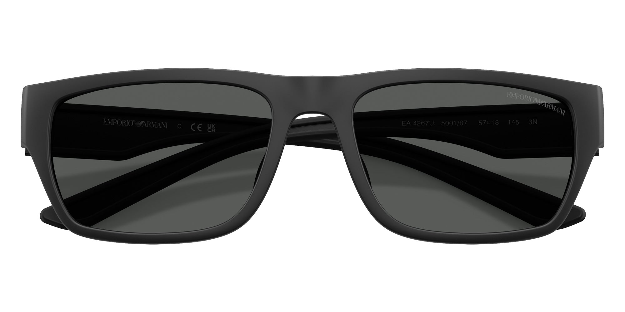 EMPORIO ARMANI EA4267U 500187 57 - Rubberized Matte Black #id:ea4267u500187_s:102100