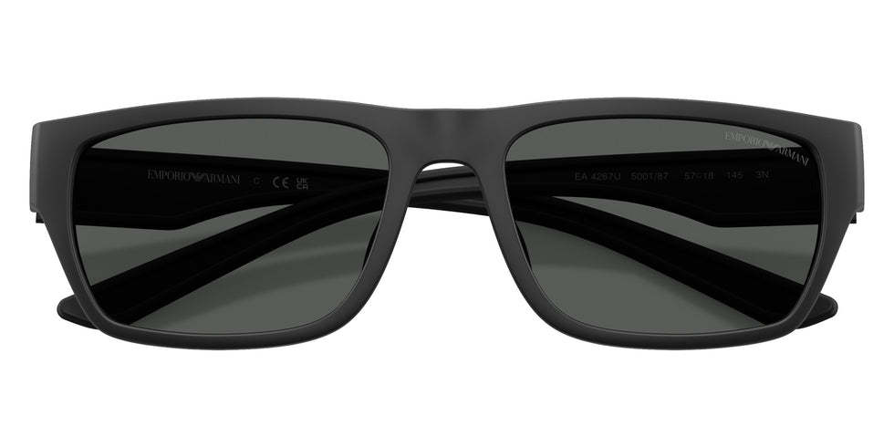 EMPORIO ARMANI EA4267U 500187 57 - Rubberized Matte Black #id:ea4267u500187_s:102100