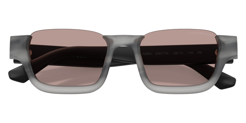 EMPORIO ARMANI EA4268U 63677N 58 - Striped Havana Gray #id:ea4268u63677n_s:100100