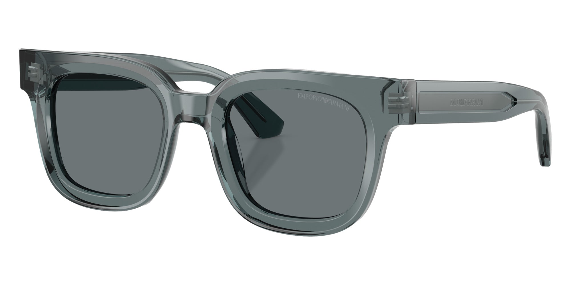 EMPORIO ARMANI EA4271 636480 47 - Shiny Transparent Gray #id:ea4271636480_s:102105