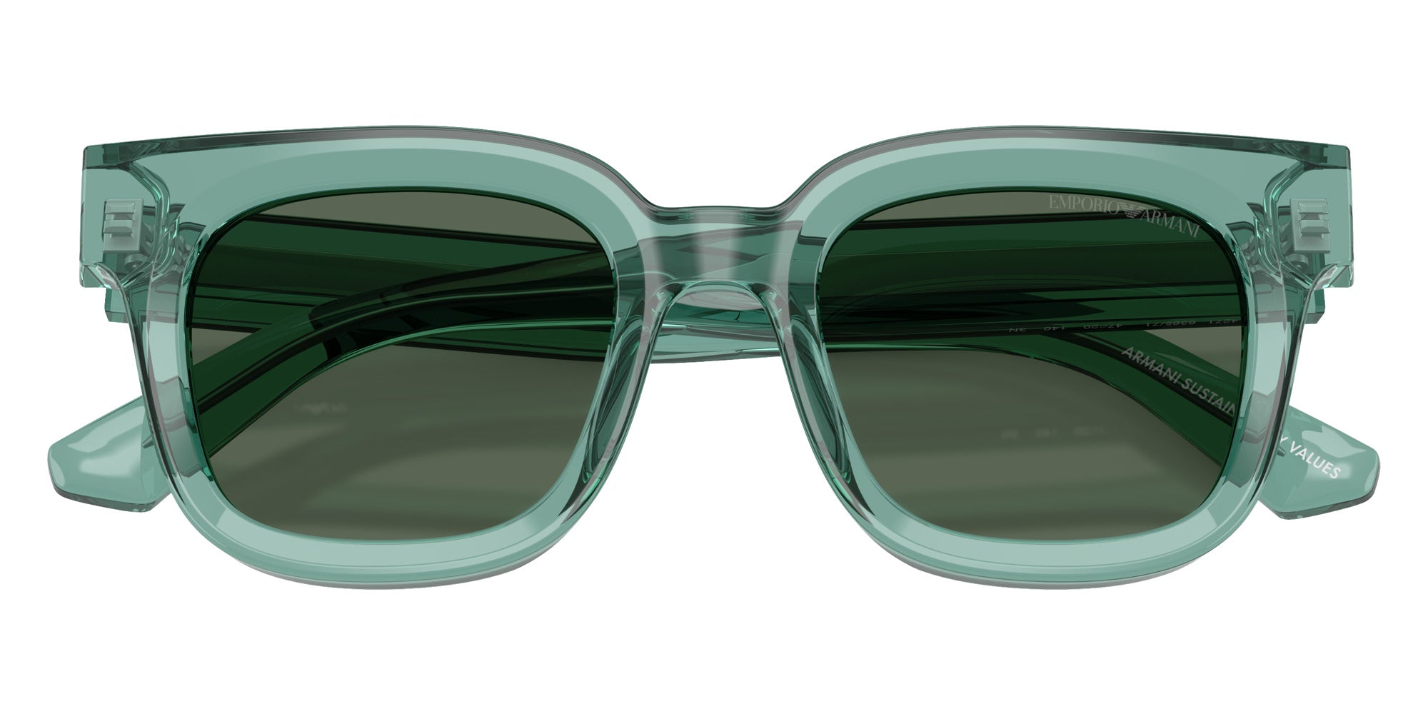 EMPORIO ARMANI EA4271 636571 47 - Shiny Transparent Green #id:ea4271636571_s:104100