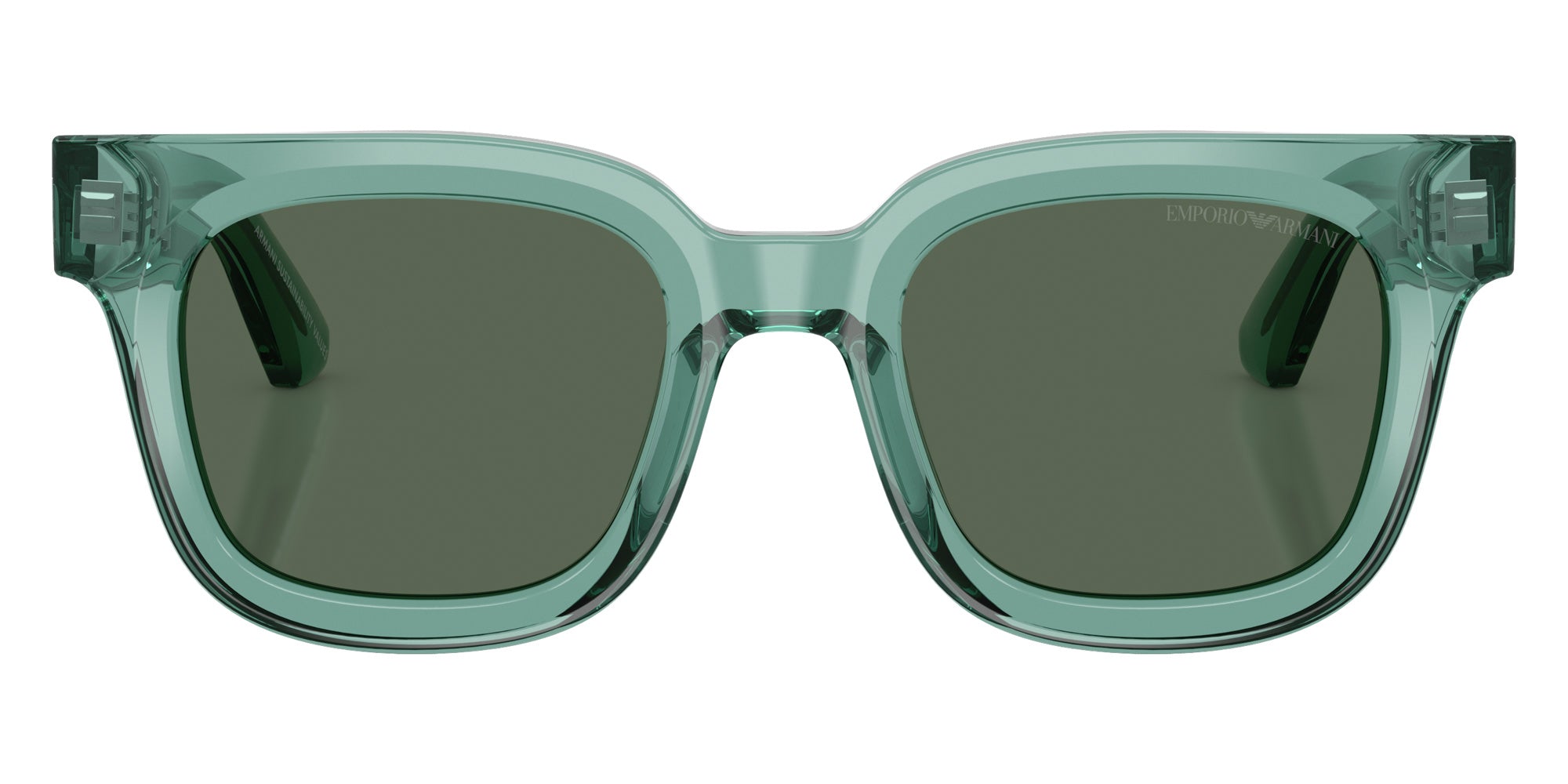 EMPORIO ARMANI EA4271 636571 47 - Shiny Transparent Green #id:ea4271636571_s:104120