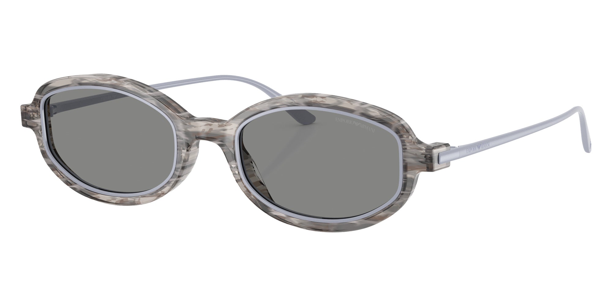 EMPORIO ARMANI EA4276U 642787 49 - Shiny Striped Gray #id:ea4276u642787_s:104105