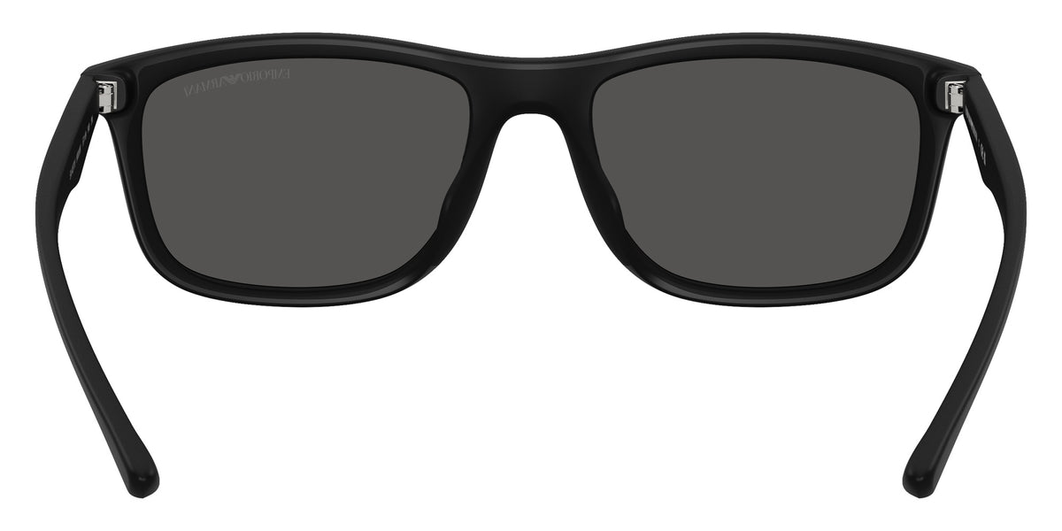 EMPORIO ARMANI EA4277U 500187 57 - Matte Black/Black Rubber / Dark Gray #id:ea4277u500187_s:100115