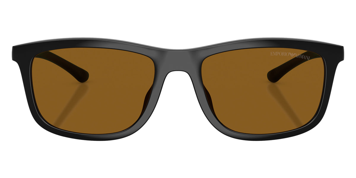 EMPORIO ARMANI EA4277U 501783 57 - Shiny Black / Dark Brown Polarized #id:ea4277u501783_s:104100