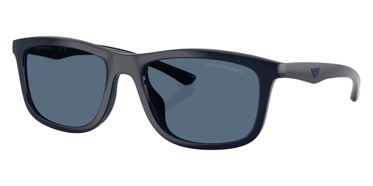 EMPORIO ARMANI EA4277U 624480 57 - Shiny Blue/Blue Rubber / Dark Blue #id:ea4277u624480_s:108105