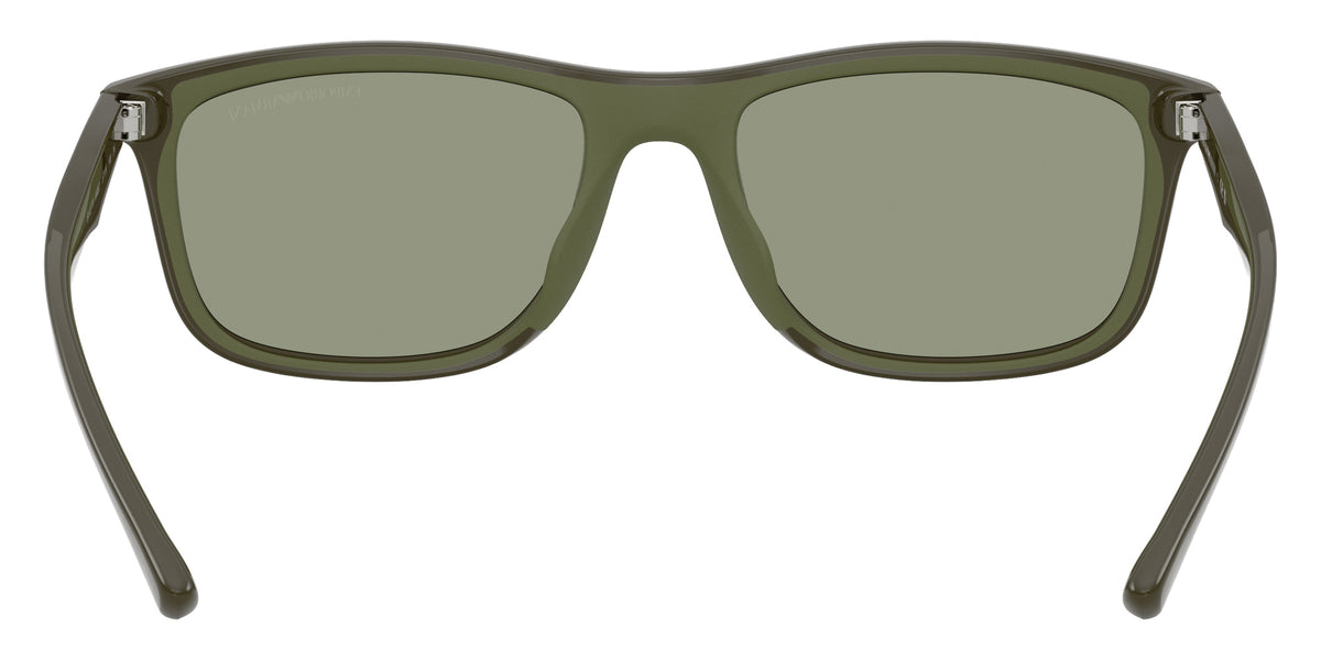 EMPORIO ARMANI EA4277U 6449/2 57 - Shiny Green/Green Rubber / Green #id:ea4277u64492_s:110115