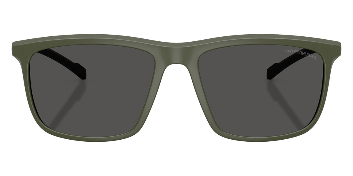 EMPORIO ARMANI EA4278U 618487 57 - Matte Green / Dark Gray #id:ea4278u618487_s:102100