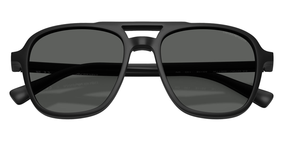 EMPORIO ARMANI EA4279U 50011W 51 - Matte Black / Clear #id:ea4279u50011w_s:100120