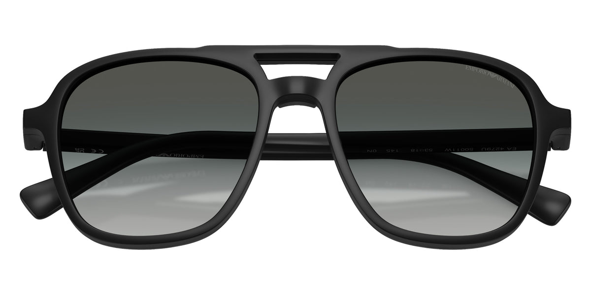 EMPORIO ARMANI EA4279U 50011W 51 - Matte Black / Clear #id:ea4279u50011w_s:100125