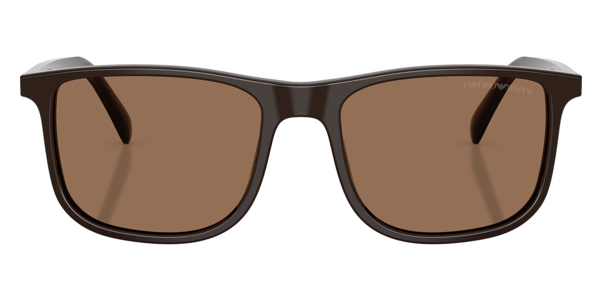 EMPORIO ARMANI EA4280F 645273 56 - Shiny Brown / Dark Brown #id:ea4280f645273_s:102100