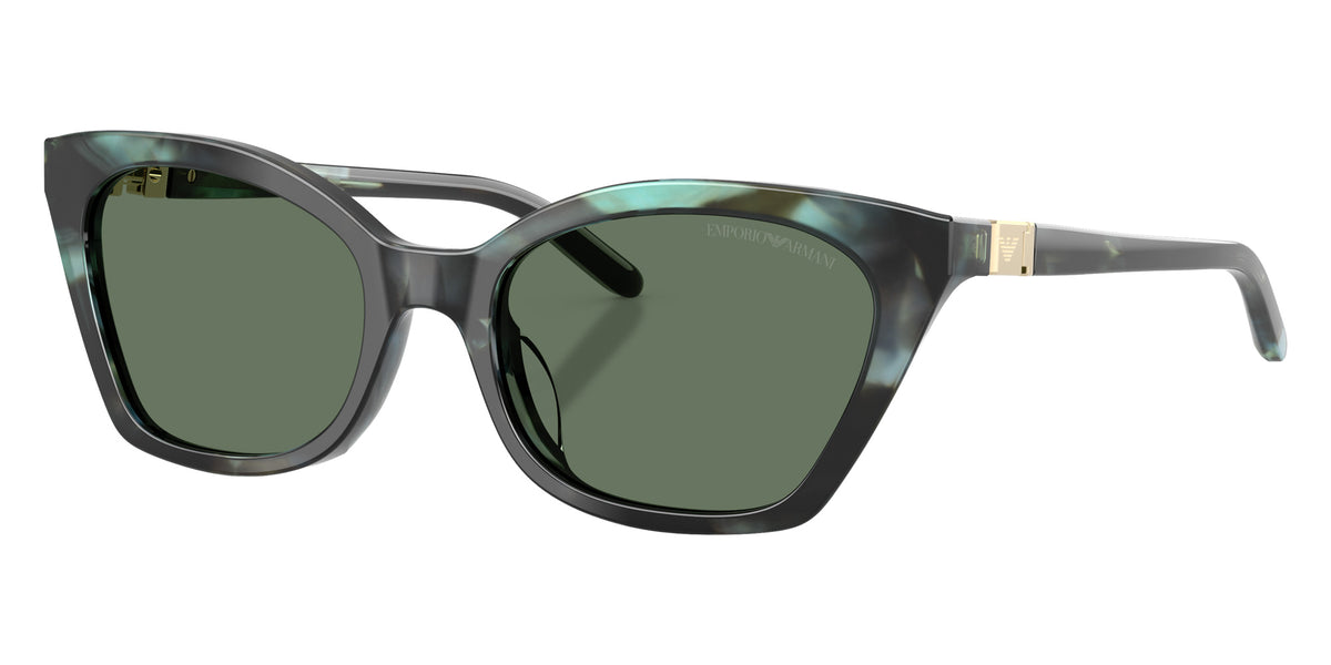 EMPORIO ARMANI EA4284U 646382 52 - Shiny Havana Green / Dark Green #id:ea4284u646382_s:110105