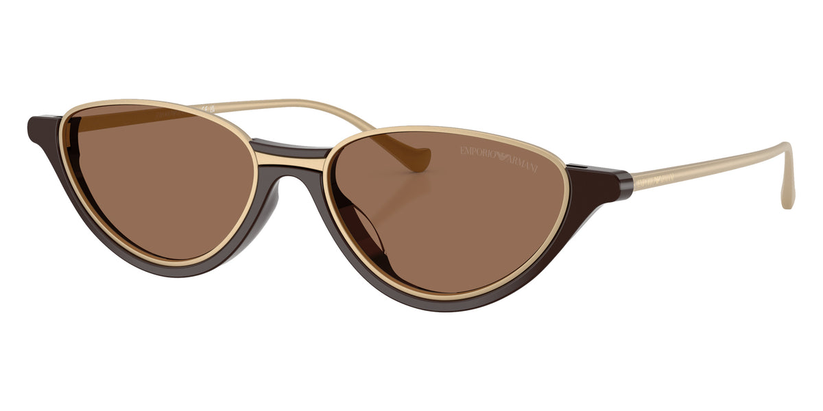 EMPORIO ARMANI EA4288U 645873 54 - Shiny Brown / Dark Brown #id:ea4288u645873_s:100105