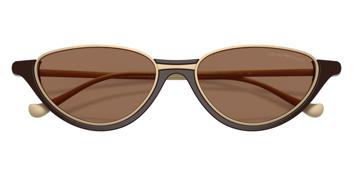 EMPORIO ARMANI EA4288U 645873 54 - Shiny Brown / Dark Brown #id:ea4288u645873_s:100120
