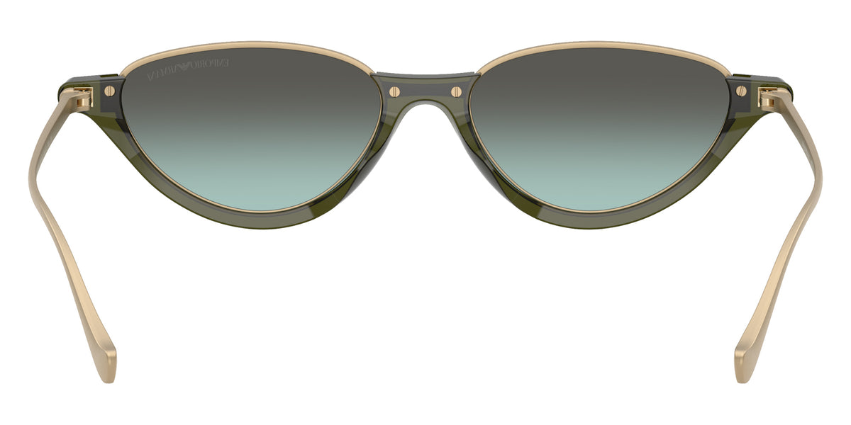 EMPORIO ARMANI EA4288U 65002A 54 - Shiny Transparent Green / Green Gradient Green #id:ea4288u65002a_s:102115