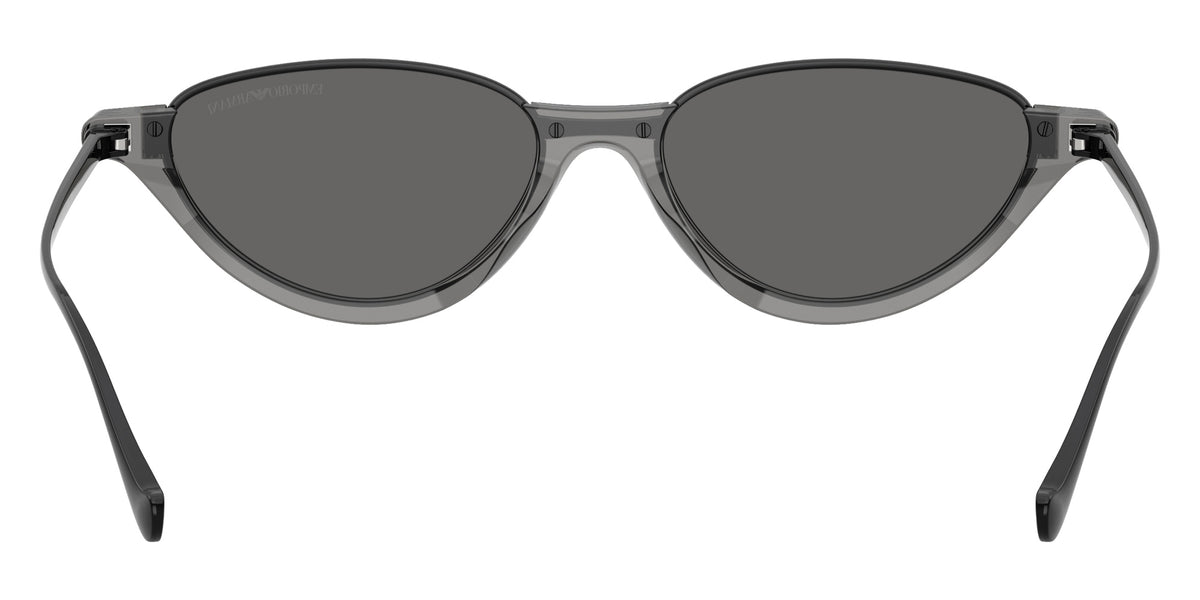 EMPORIO ARMANI EA4288U 650187 54 - Shiny Transparent Gray / Gray #id:ea4288u650187_s:104115