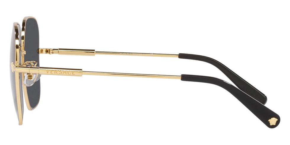 VERSACE VE2246D 100287 59 - Gold / Dark Gray