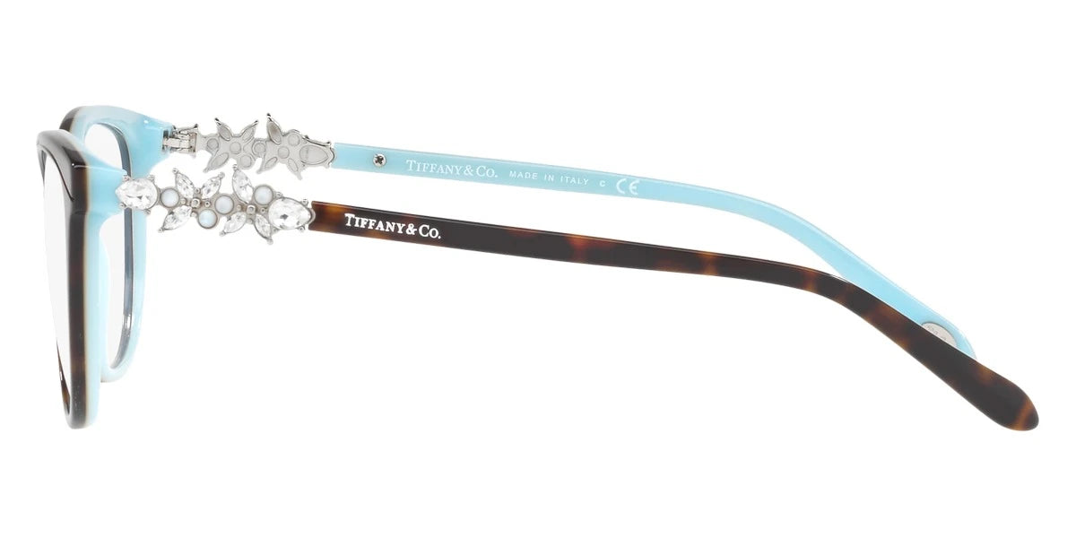 TIFFANY TF2144HB 8134 54 - Havana on TIFFANY Blue