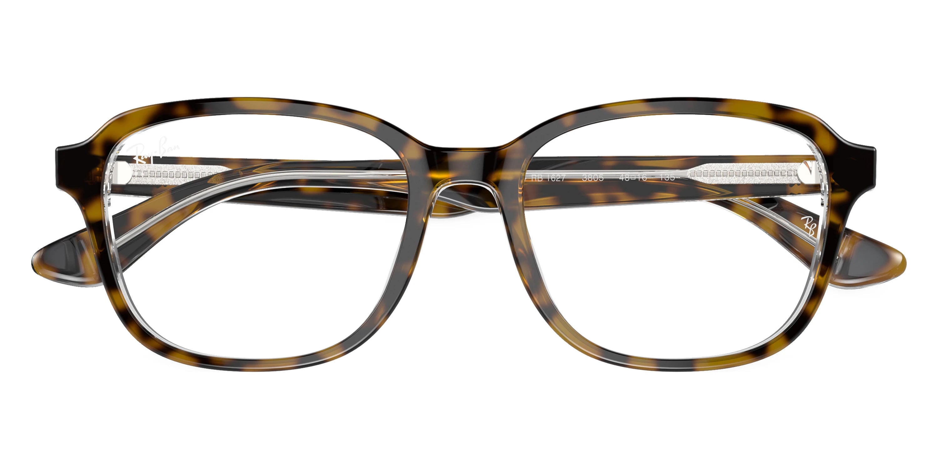 Ray-Ban RY1627 3805 46 - Havana on Transparent