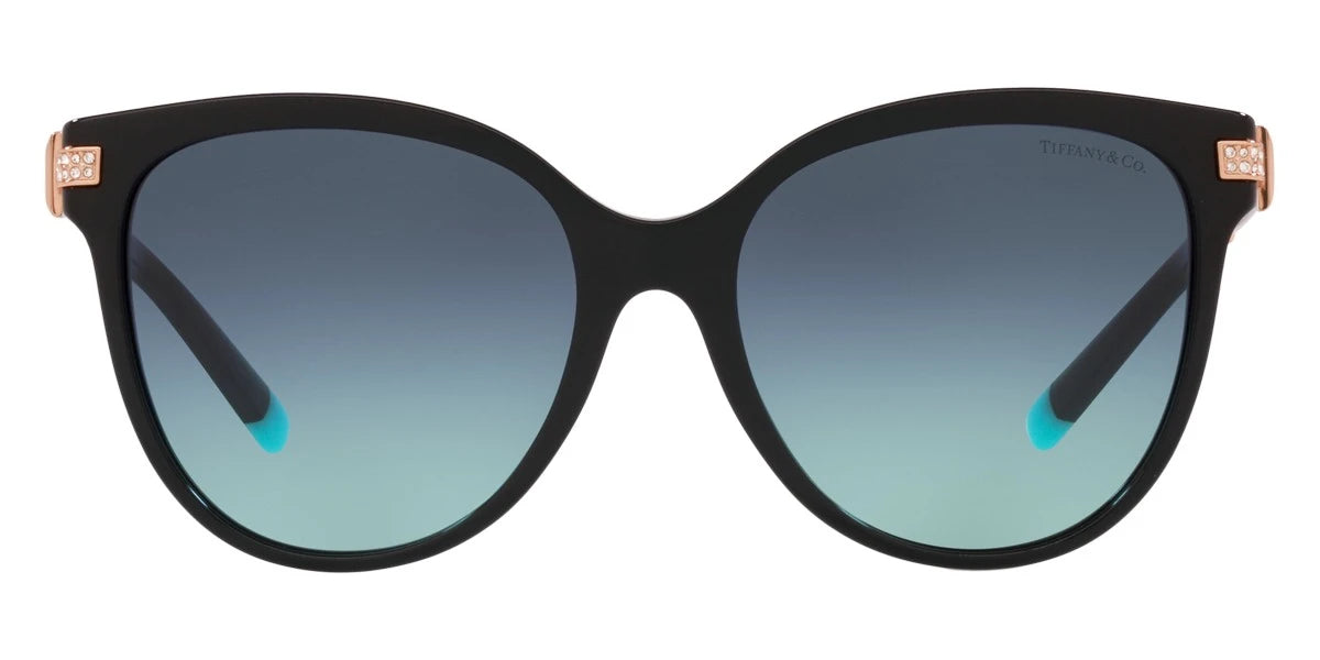 TIFFANY TF4193B 80019S 55 - Black / Azure Gradient Blue