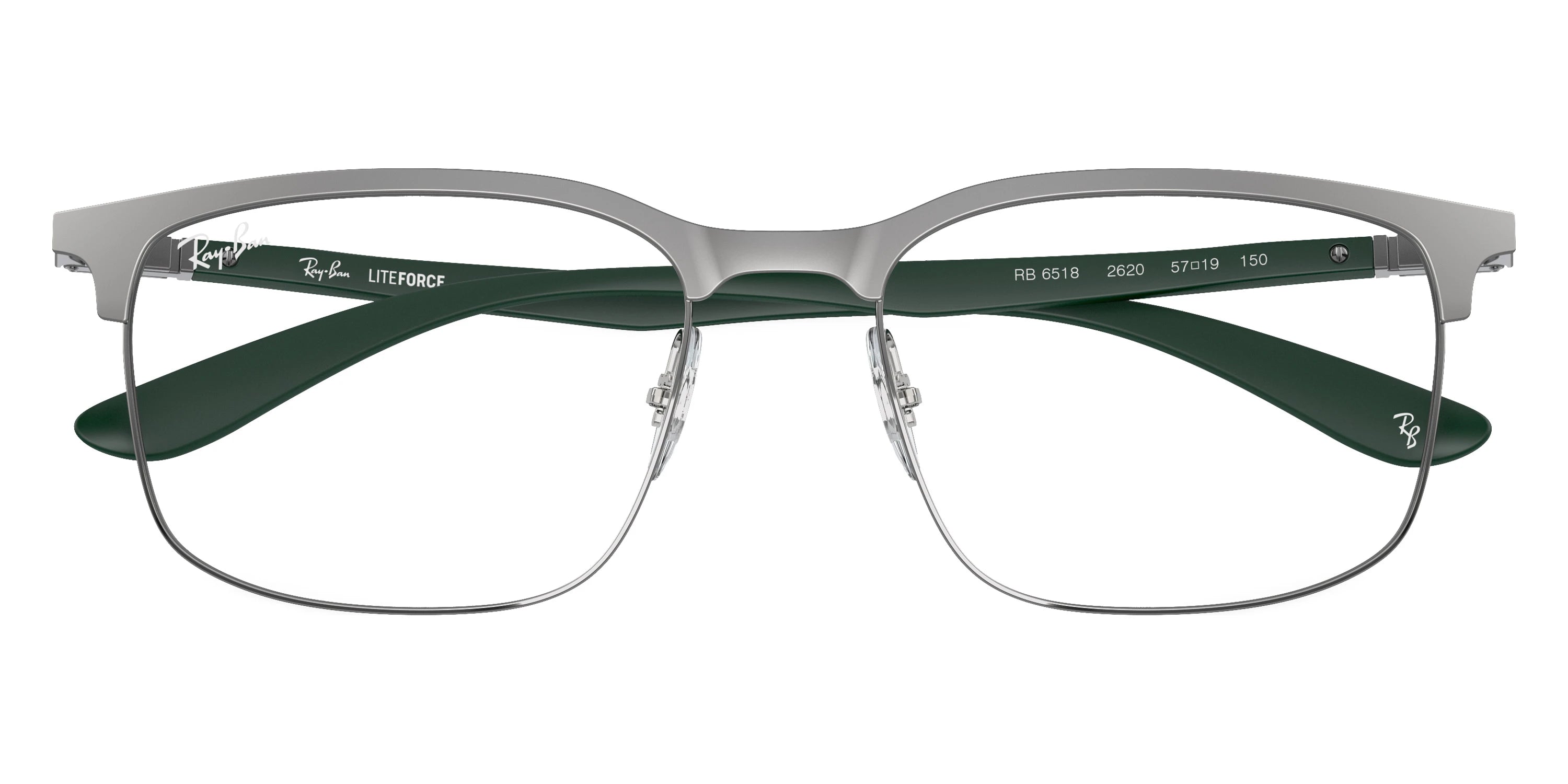 Ray-Ban RX6518 2620 55 - Gunmetal/Sand Green