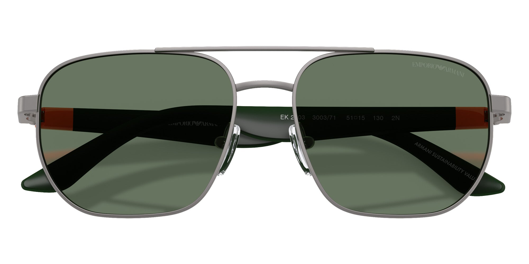 EMPORIO ARMANI EK2003 300371 51 - Matte Gunmetal #id:ek2003300371_s:102100