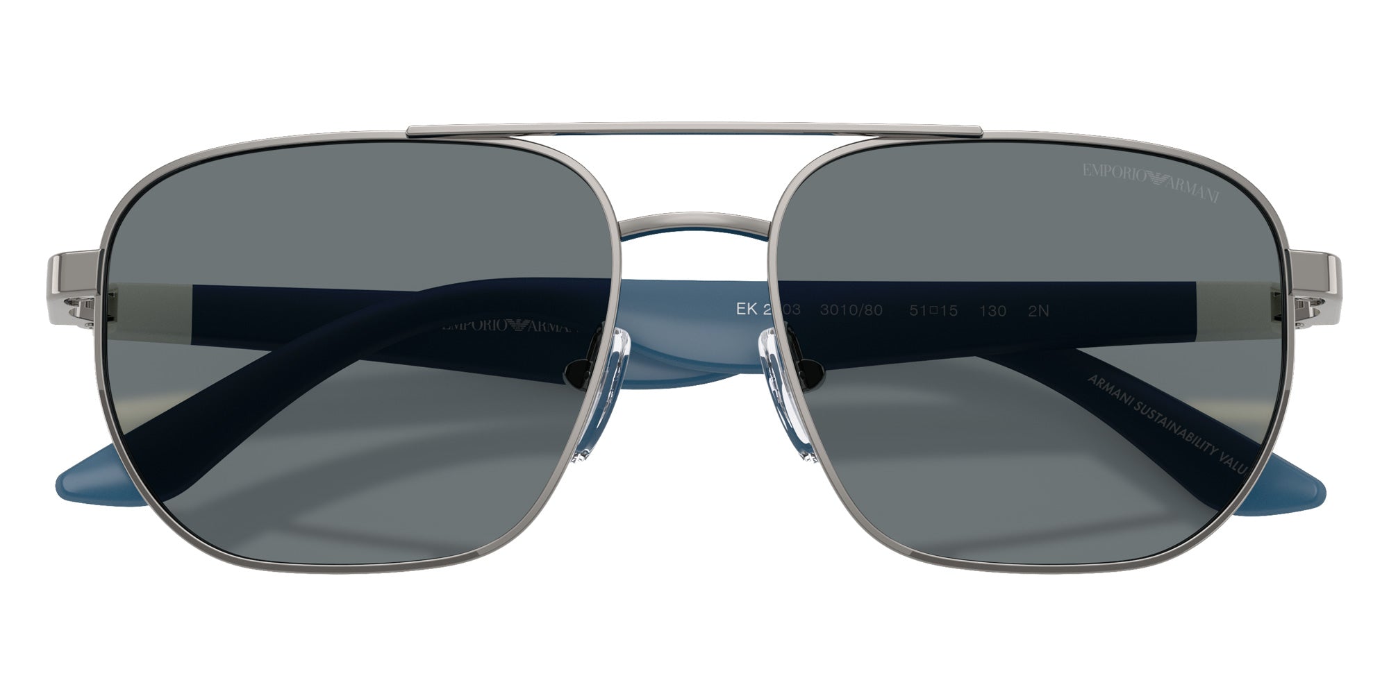 EMPORIO ARMANI EK2003 301080 51 - Shiny Gunmetal #id:ek2003301080_s:104100