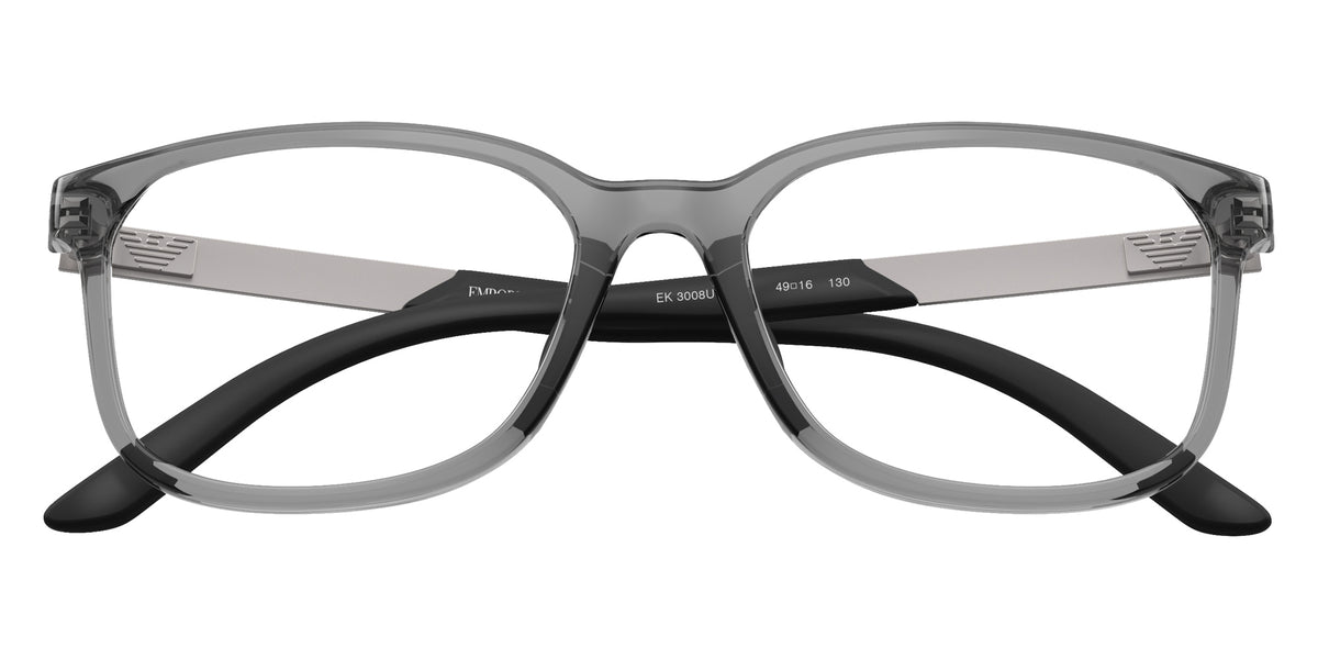 EMPORIO ARMANI EK3008U 6491 47 - Shiny Transparent Gray #id:ek3008u6491_s:100120