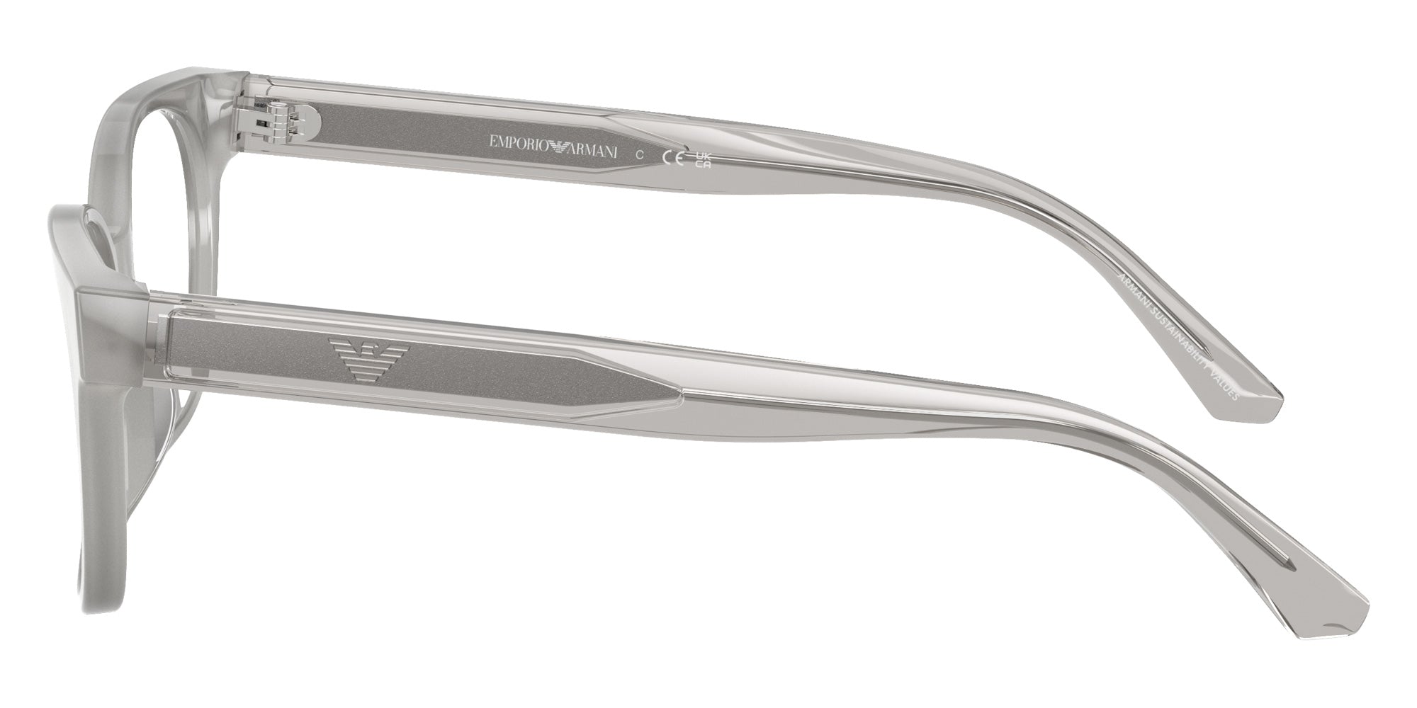 EMPORIO ARMANI EK3014U 6386 46 - Shiny Opal Gray #id:ek3014u6386_s:100110