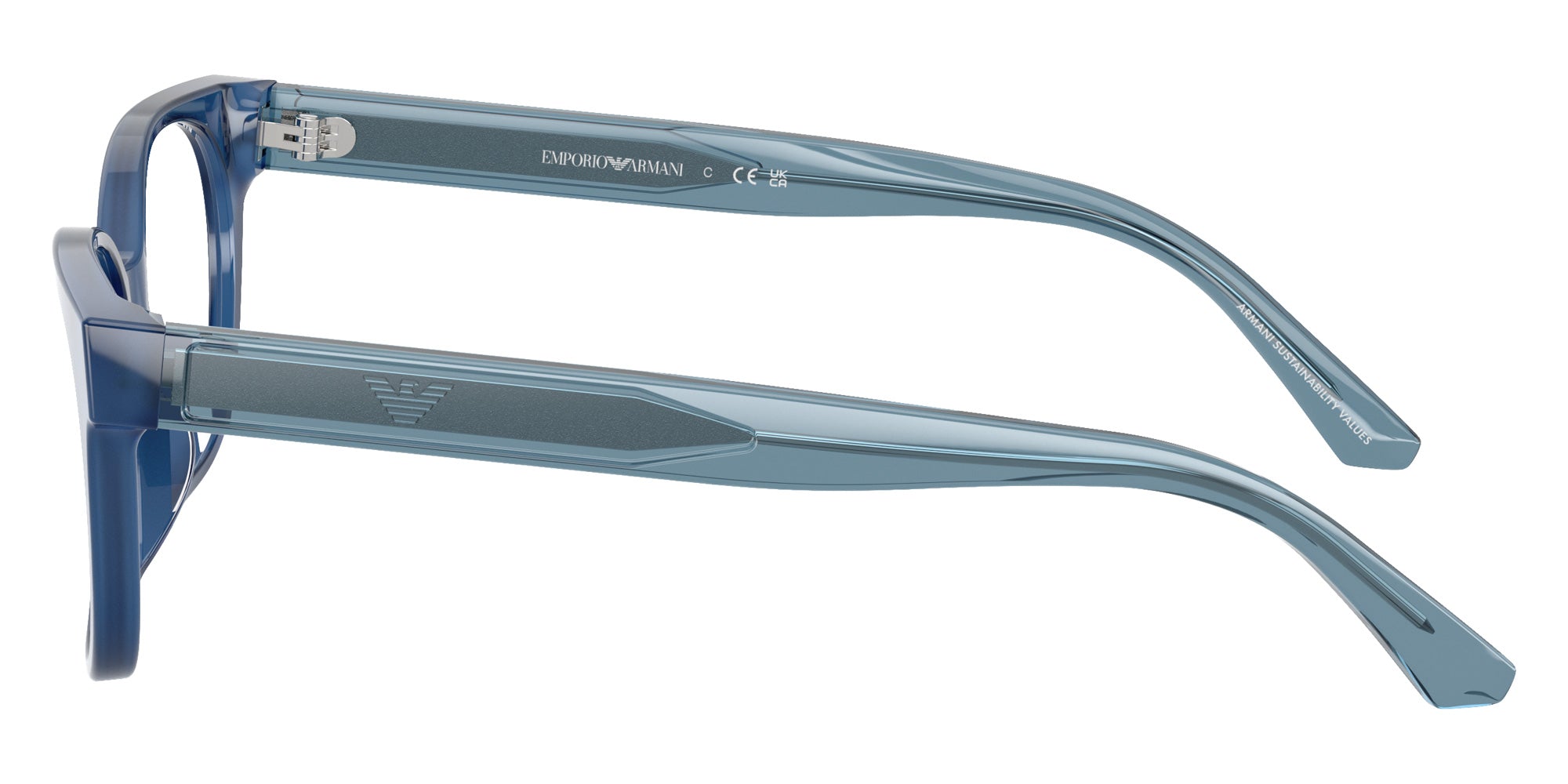 EMPORIO ARMANI EK3014U 6390 46 - Shiny Opal Blue #id:ek3014u6390_s:116110