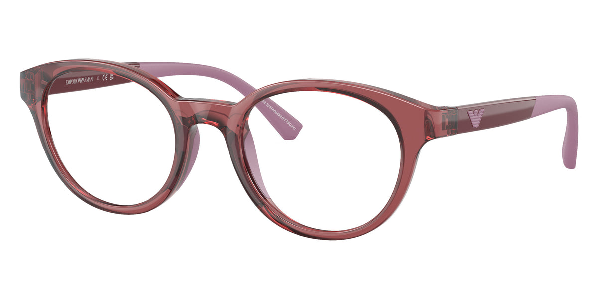 EMPORIO ARMANI EK3205 5075 44 - Shiny Transparent Red #id:ek32055075_s:100105