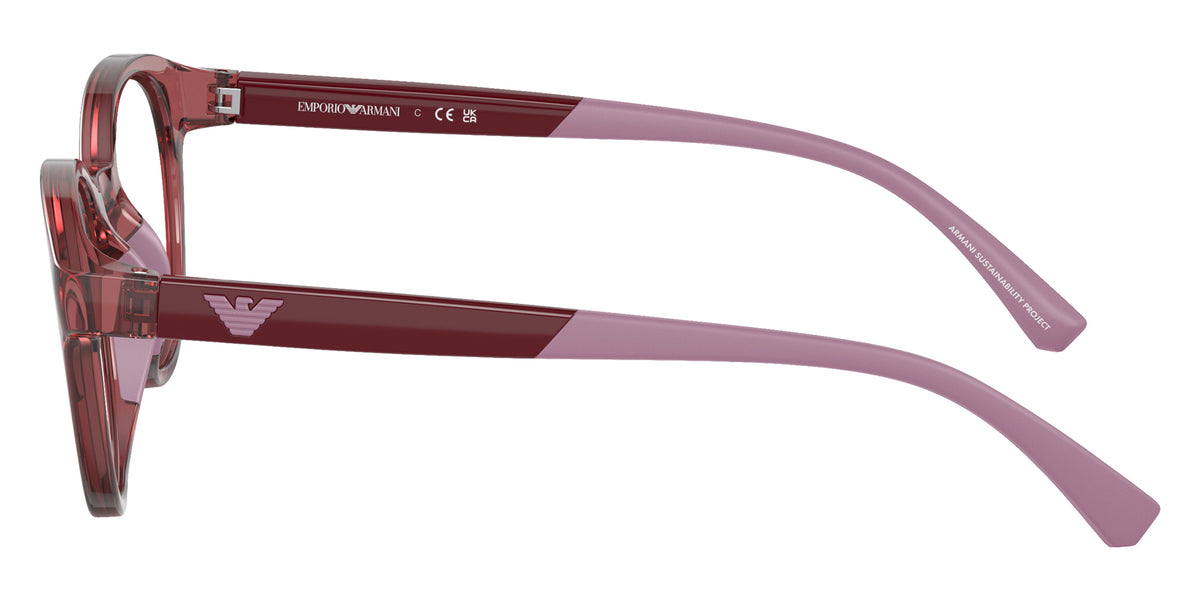 EMPORIO ARMANI EK3205 5075 44 - Shiny Transparent Red #id:ek32055075_s:100110