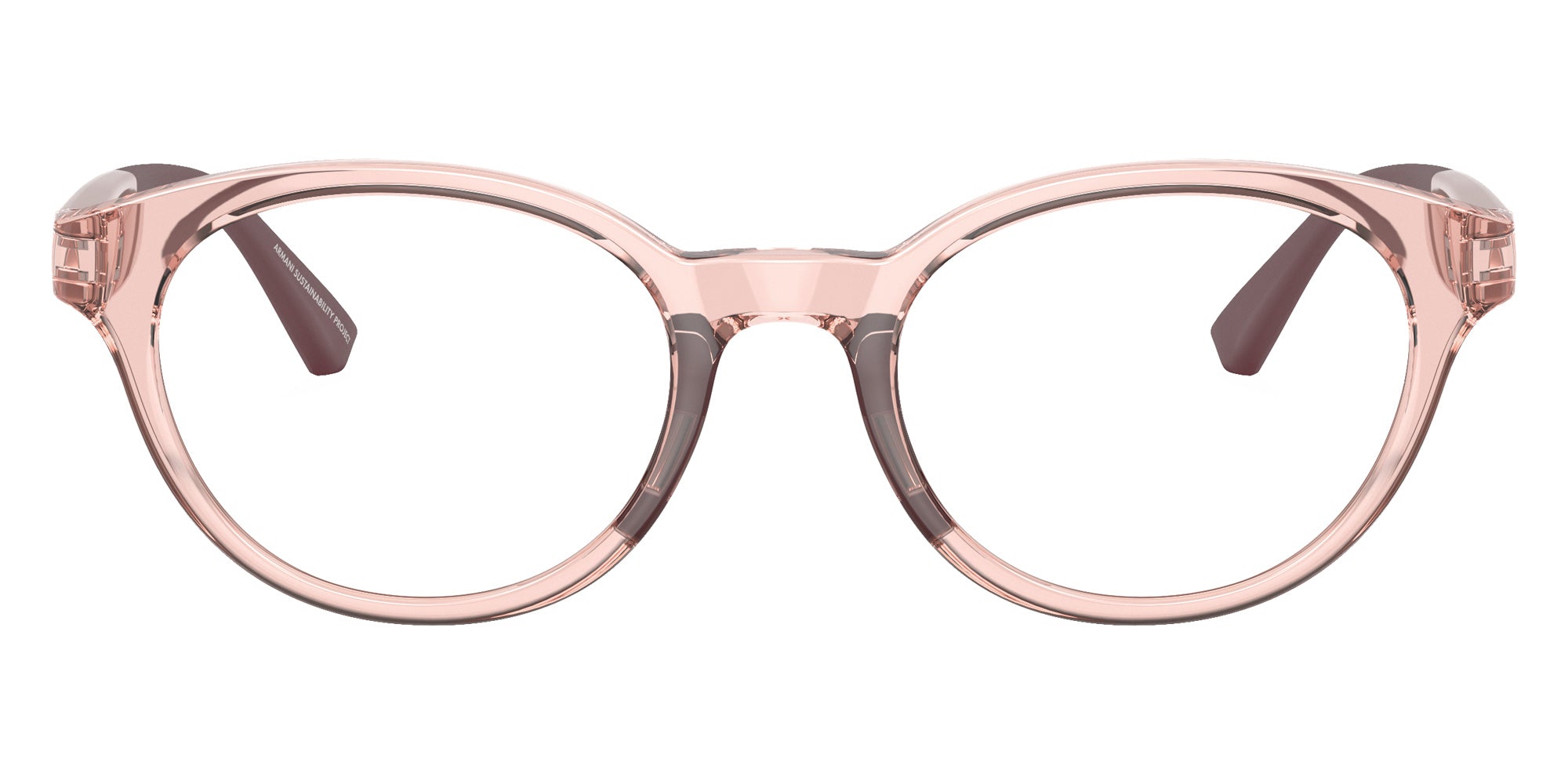 EMPORIO ARMANI EK3205 5544 46 - Shiny Transparent Pink #id:ek32055544_s:100100