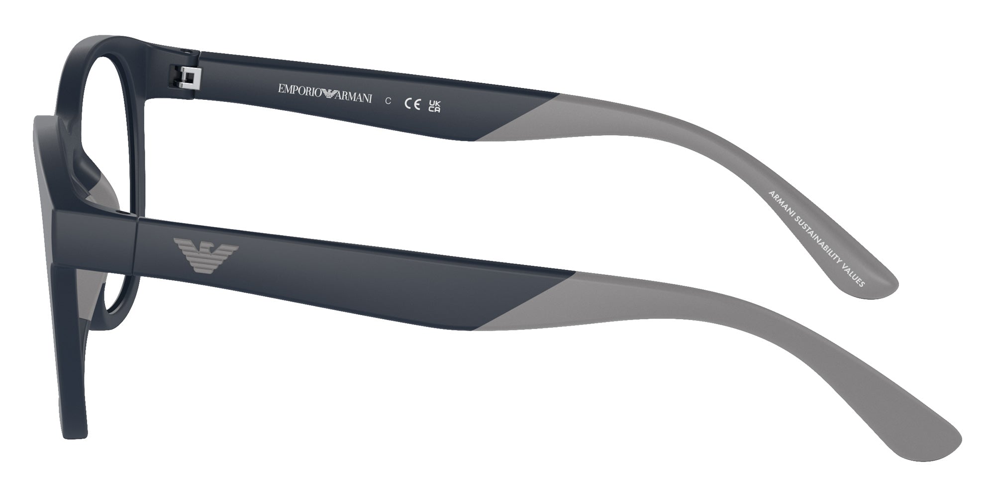 EMPORIO ARMANI EK4001 50881W 47 - Matte Blue #id:ek400150881w_s:104110