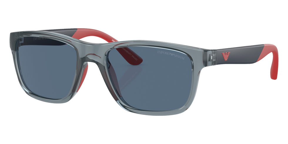 EMPORIO ARMANI EK4002F 507280 48 - Shiny Transparent Blue / Dark Blue #id:ek4002f507280_s:100105