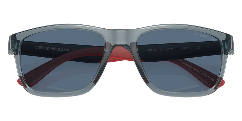 EMPORIO ARMANI EK4002F 507280 48 - Shiny Transparent Blue / Dark Blue #id:ek4002f507280_s:100120