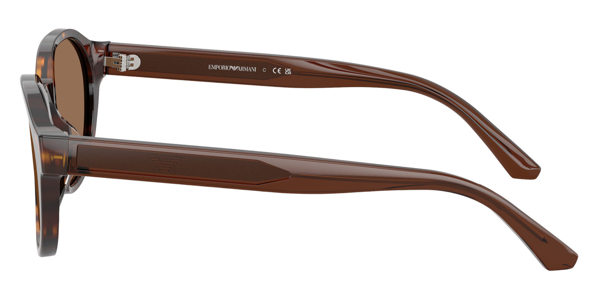 EMPORIO ARMANI EK4008U 502673 48 - Shiny Havana / Dark Brown #id:ek4008u502673_s:100110