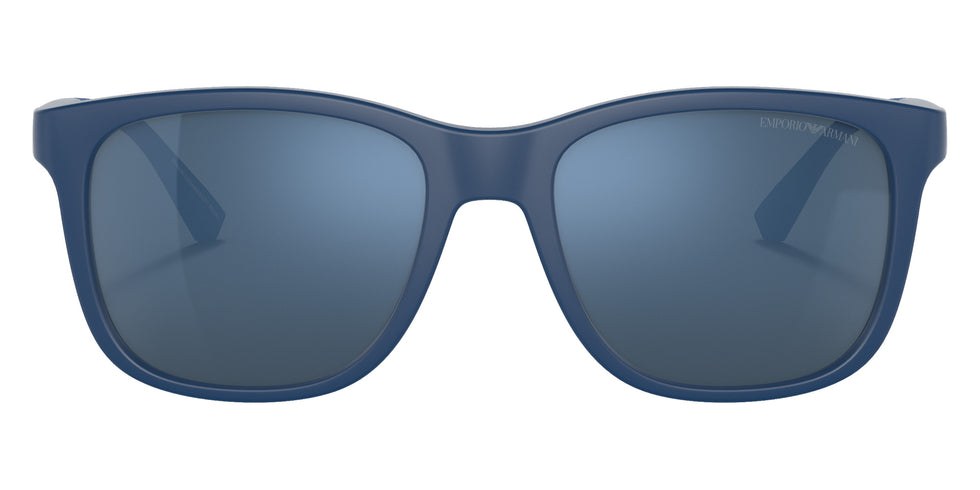 EMPORIO ARMANI EK4184 508855 49 - Matte Blue / Dark Blue Mirrored Blue #id:ek4184508855_s:100100