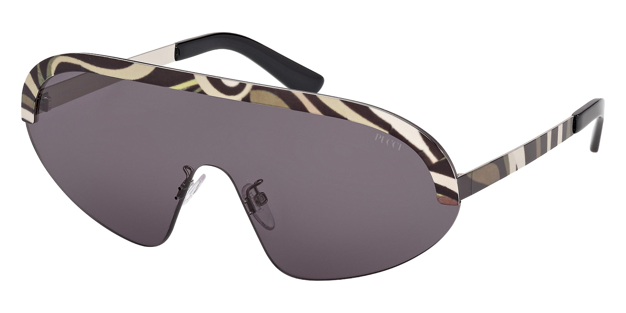 Emilio Pucci EP0237 20A 145 - Animal/Texture / Smoke 20A #id:ep023720a_s:100105