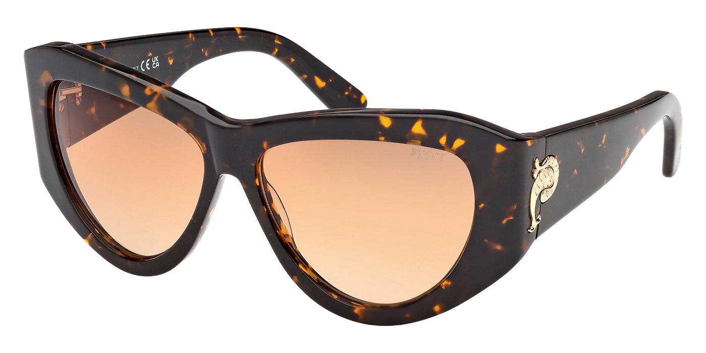 Emilio Pucci EP0241 52F 58 - Dark Havana / Gradient Brown #id:ep024152f_s:104105