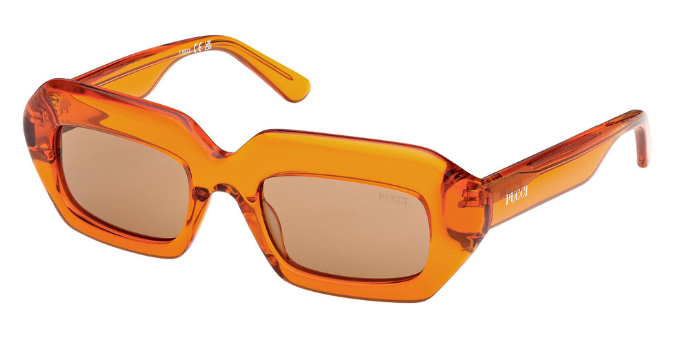 Emilio Pucci EP0245 42E 51 - Orange/Monocolor / Brown #id:ep024542e_s:102105