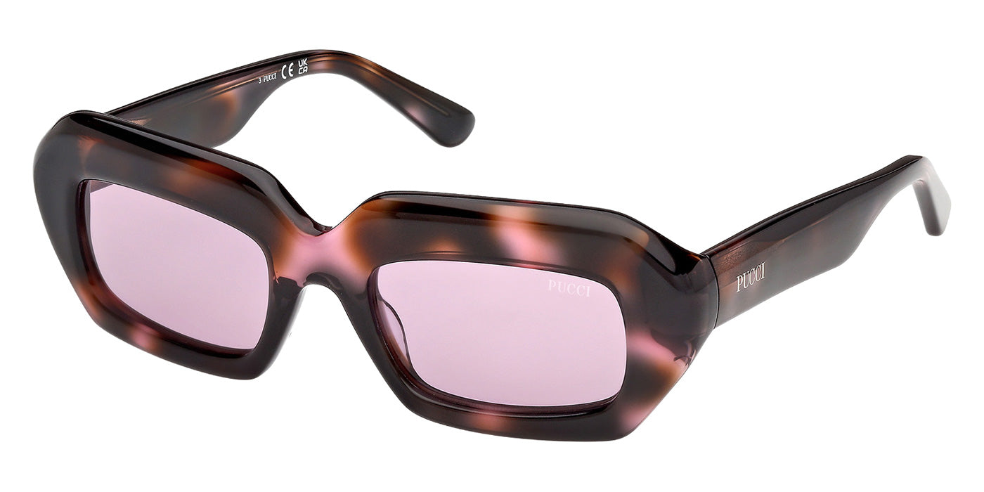 Emilio Pucci EP0245 55S 51 - Colored Havana / Bordeaux #id:ep024555s_s:104105