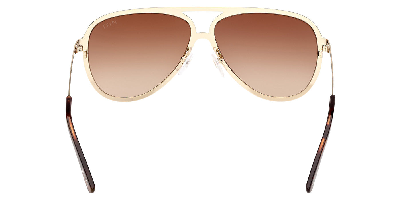 Emilio Pucci EP0247 32F 58 - Shiny Pale Gold / Gradient Brown #id:ep024732f_s:102120